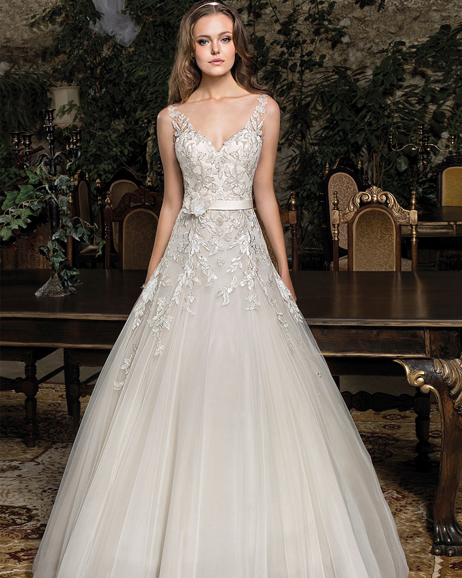 209 Demetrios Brautmoden Brautkleid Kollektion 2019 Cosmobella Collection 7952 3