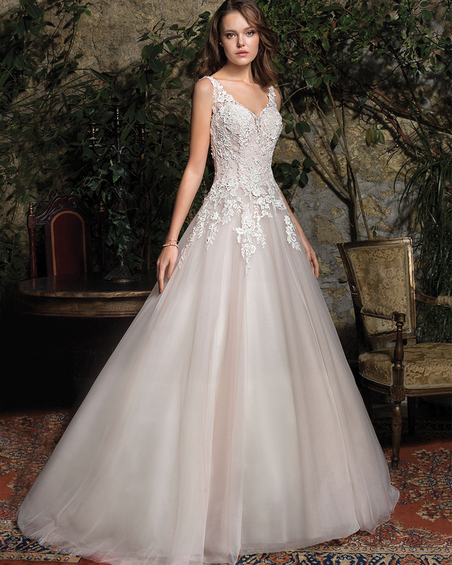 212 Demetrios Brautmoden Brautkleid Kollektion 2019 Cosmobella Collection 7957 3