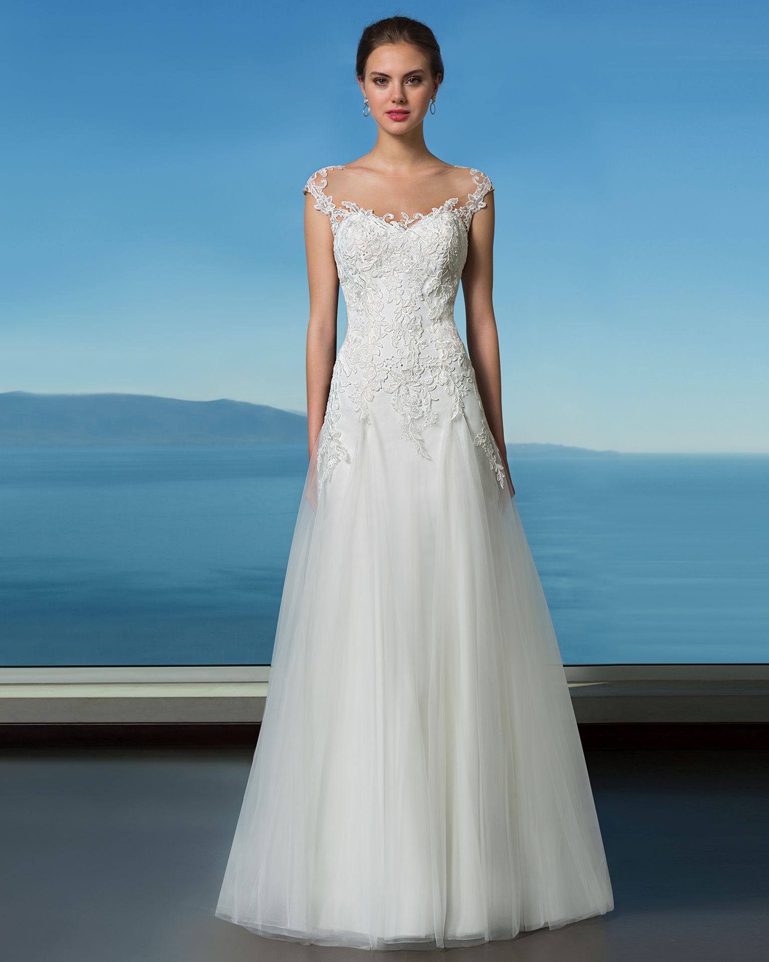 509 Demetrios Brautmoden Brautkleid Kollektion 2019 Oreasposa Collection L934 3