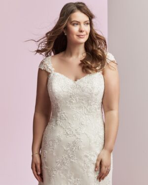 016 Rebecca Ingram Brautmode Brautkleid Kollektion 2018 Rebecca Ingram Amber 8RN726 Plus Alt1