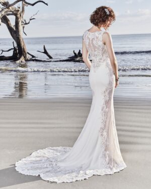 021 Sottero and Midgley Brautmode Brautkleid Kollektion 2018 Sottero and Midgley Bradford Rose 8SS777MC Back