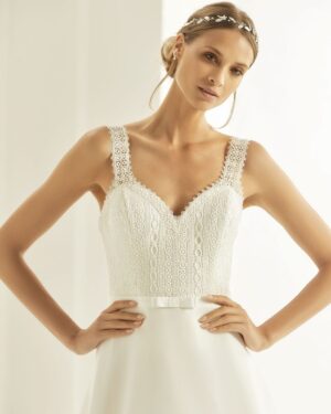11 09 Bianco Evento Brautmoden Brautkleider Kollektion 2019 Bianco Evento bridal dress BLANCA 2