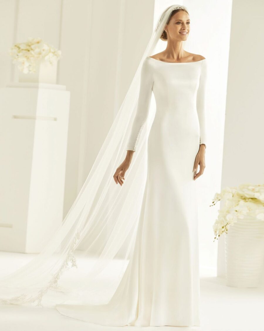 11 51 Bianco Evento Brautmoden Brautkleider Kollektion 2019 Bianco Evento bridal dress TIFFANY 1