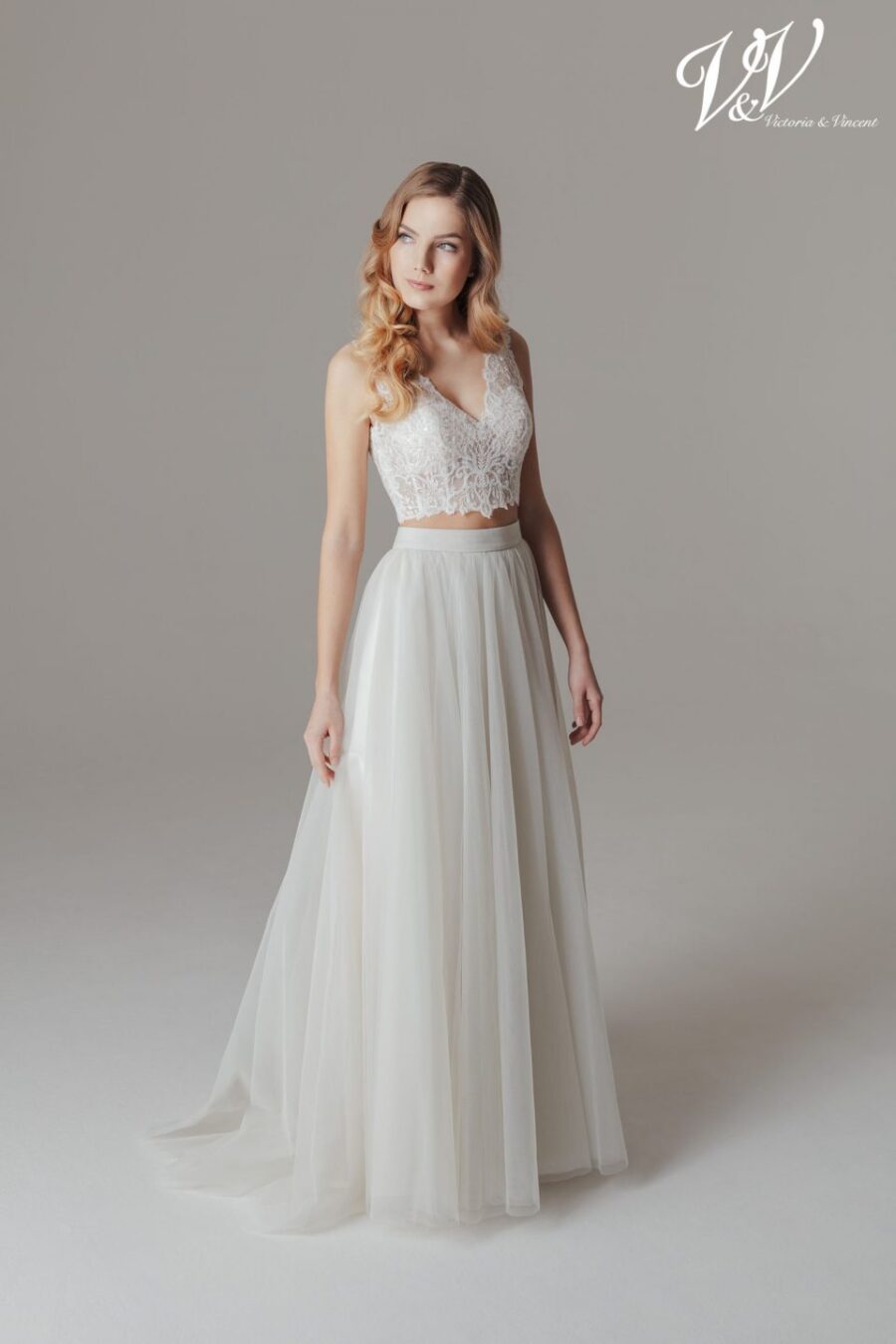 07 Victoria Vincent Brautmoden Brautkleider Kollektion 2020 V8717 1 Kim