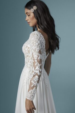 024 Maggie Sottero Brautmoden Brautkleider Kollektion 2020 Maggie Sottero Madilyn 20MS236 Alt3 Uncropped