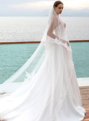402 Demetrios Brautmoden Brautkleid Kollektion 2020 Demetrios Collection 7985 COV111 1