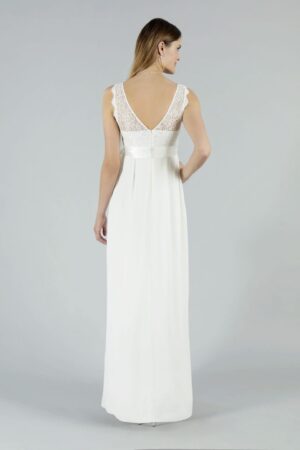 02 Sweetbelly Brautkleider fuer Schwangere Kollektion 2020 Arabella long back