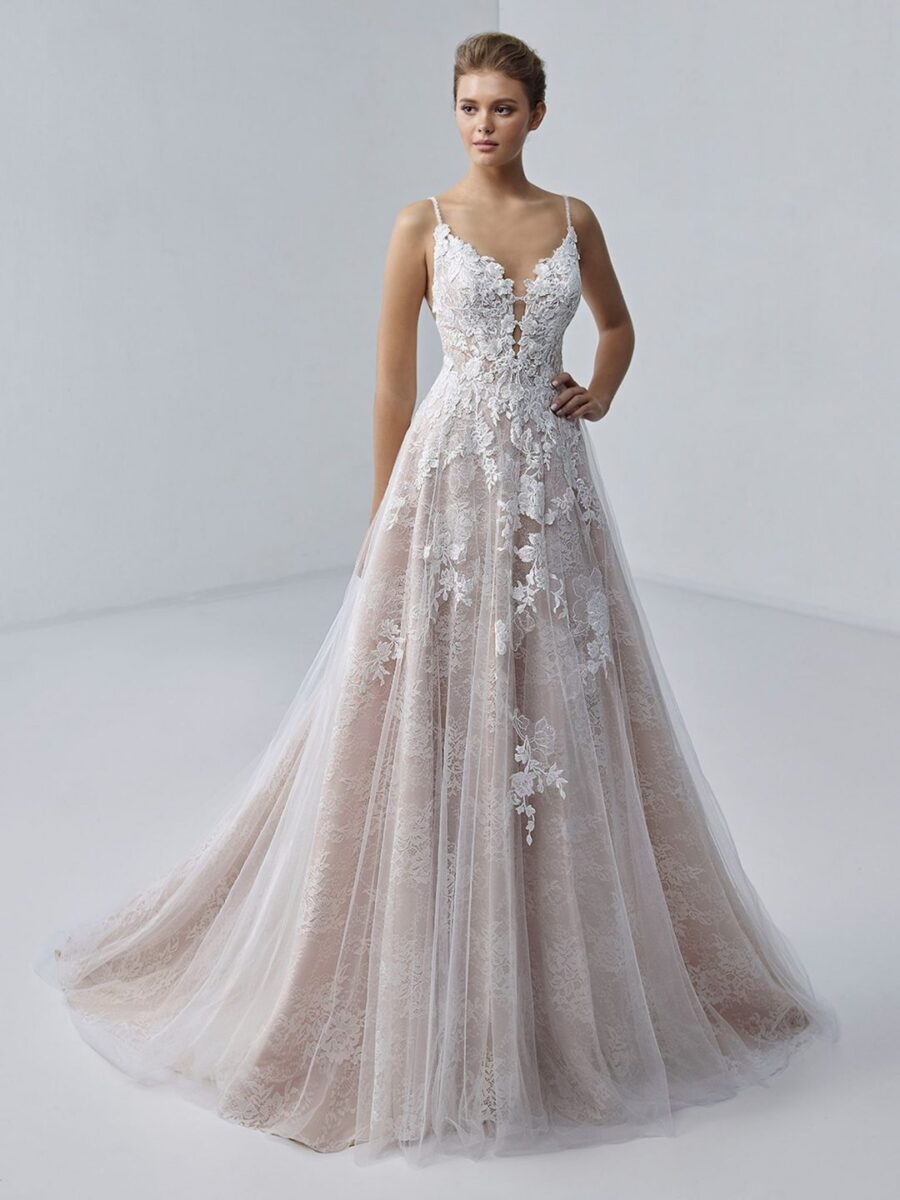 6 025 Etoile by Elysee Brautmoden Brautkleider Kollektion 2021 Etolie 2021 Pro Chloe Fro Web