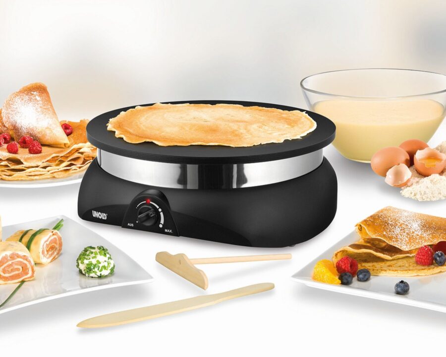 16 01 UNOLD Elektrogeraete Hochzeitsgeschenke Kollektion 2020 48155 CREPESMAKER Profi M1 cmyk